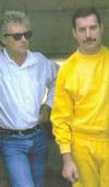 Roger with Freddie