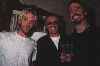 roger with taylor hawkins and dave grohl