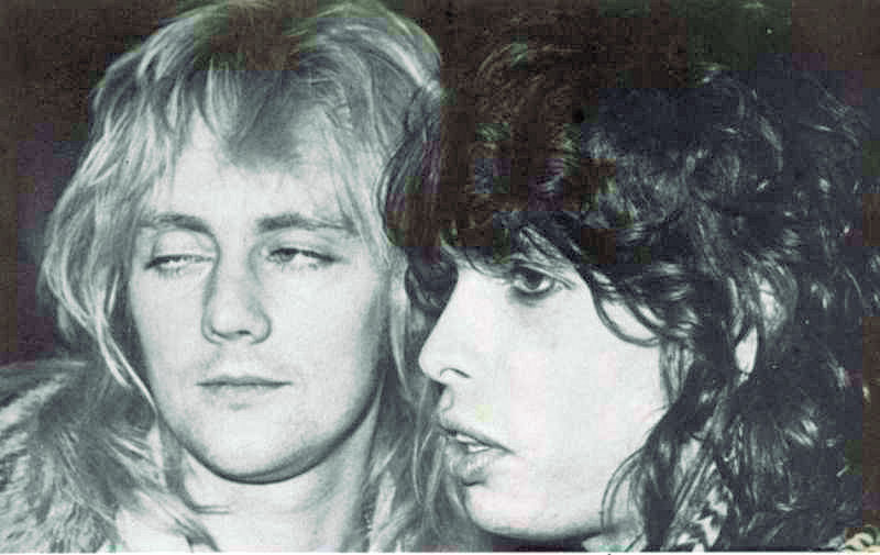 Roger with Steve Tyler