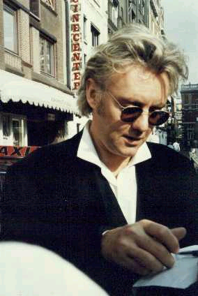 Roger autographing, perhaps?