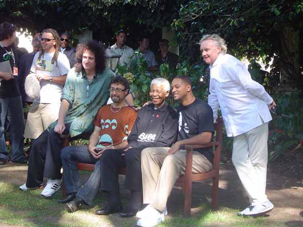QUEEN + PAUL RODGERS ,MANDELA & WILL