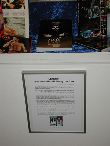 Our book in Germany's Queen Festival... Thanx Helmut!