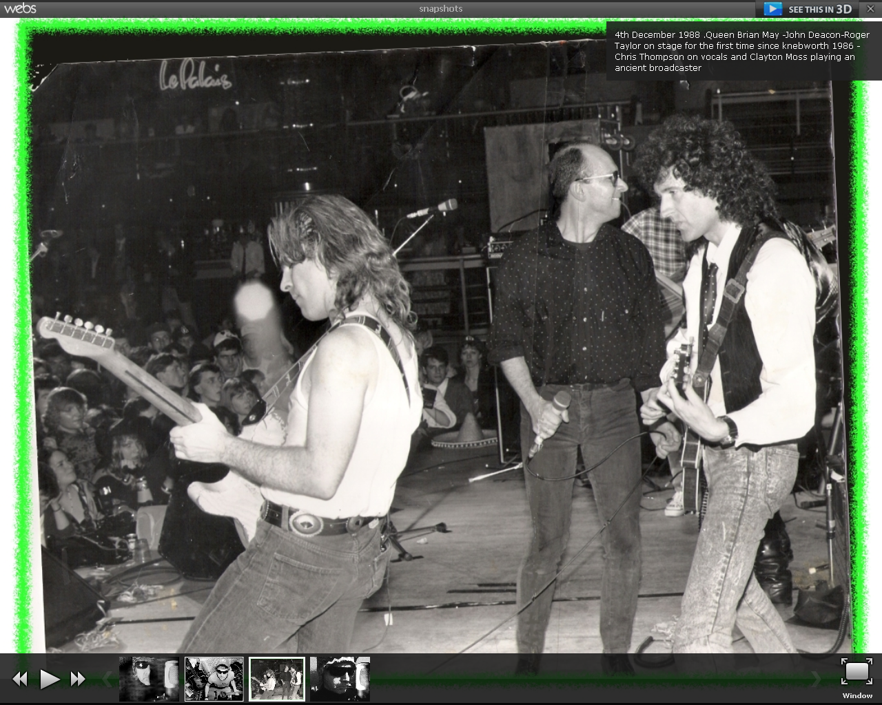 First appearance after Knebworth