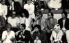 Roger, Brian, Princess Diane and Prince Charles at Live Aid