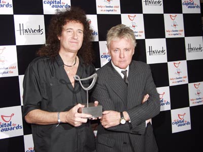 Roger and Brian accepting the FM award