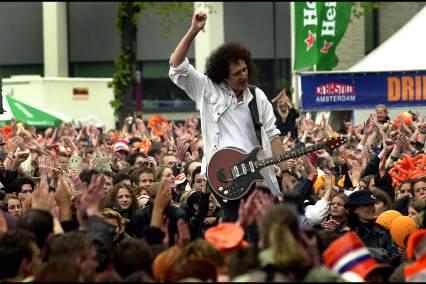 Brian May in Amsterdam