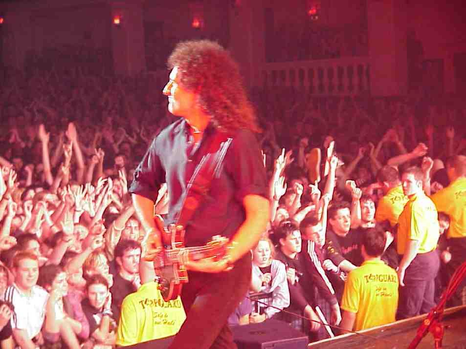 Brian at the Foo Fighters Concert in late 1999