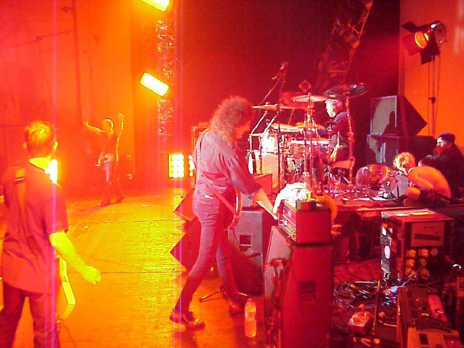 Brian and Roger at the Foo Fighters Concert
